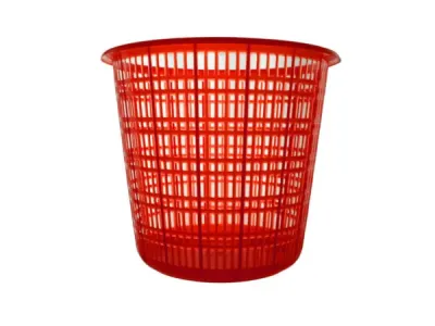 bulk buys HF084 - Plastic Mesh Trash Can