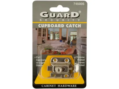 bulk buys HH159 - Chrome Plated Steel Cabinet Catch with Spring Latch