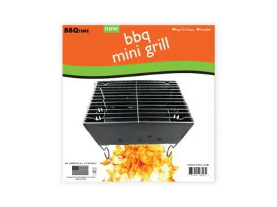 bar b q time HL180 - Compact Portable BBQ Grill for Outdoor Cooking