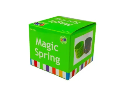 bulk buys KA546 - Galactic Alien Magic Spring Toy for Kids