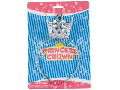 bulk buys KL585 - Deluxe Princess Wand and Tiara Set for Kids