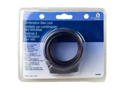 bulk buys KL638 - Helping Hands 48 Bike Lock with Combination Security