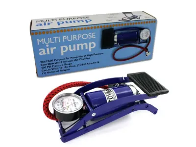 Bulk Buys MM024 - Versatile Foot-Operated Air Pump for Inflatables