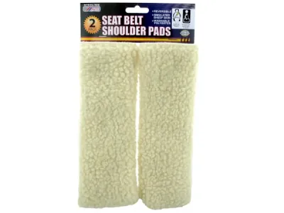 STERLING OB847 - Reversible Soft Seat Belt Shoulder Pads Set - 2 Piece