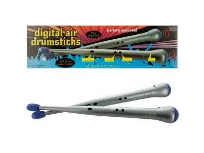 Bulk Buys OC872 - Digital Air Drumsticks