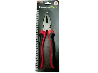 STERLING OC850 - Heavy-Duty Linesman Pliers with Grip Handles