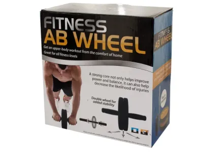 Bulk Buys OD402 - Fitness Ab Wheel