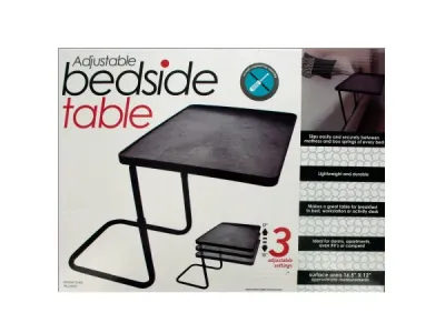 Bulk Buys OD407 - Versatile Adjustable Bedside Table for Any Setting