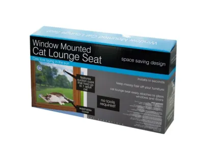 tiny's OD854 - Sunny Window Cat Lounge with Suction Cups