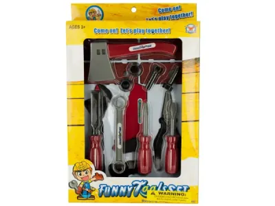 bulk buys OF381 - Deluxe Building Tools Play Set for Kids