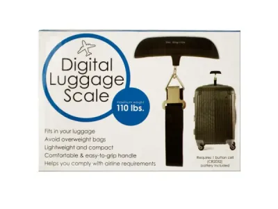 bulk buys OL064 - Digital Luggage Scale with Easy Grip Handle