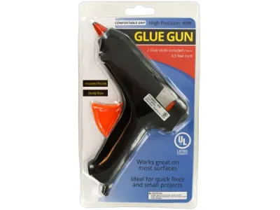 Bulk Buys OL401 - Ergonomic High Precision Glue Gun for Quick Fixes