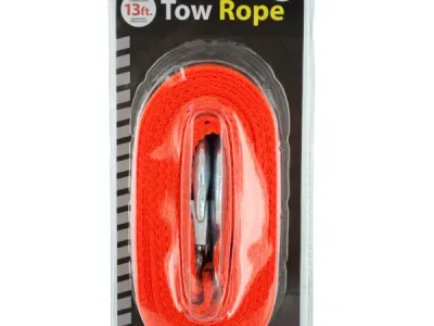 STERLING OL491 - Nylon Tow Rope with Metal Hooks