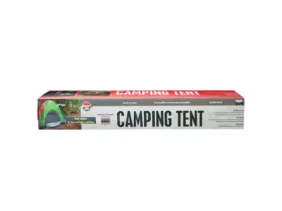 Bulk Buys OL984 - Durable 4-Person Backpacking Tent for All Weather