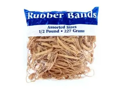 bulk buys OR103 - Assorted Rubber Bands for Home and Office Use