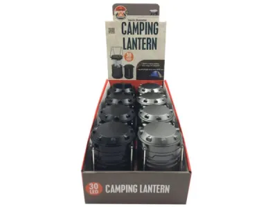 Bulk Buys OS918 - Portable 30 LED Camping Lantern - Countertop Display