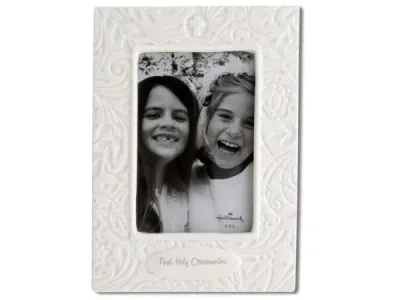 bulk buys OT636 - First Holy Communion Porcelain Photo Frame
