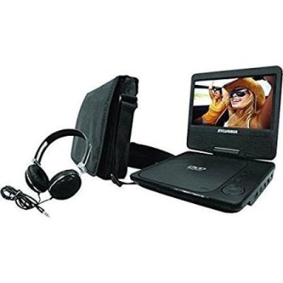 SYLVANIA RA47935 - Sylvania 9" Swivel-screen Portable Dvd Player With Carr