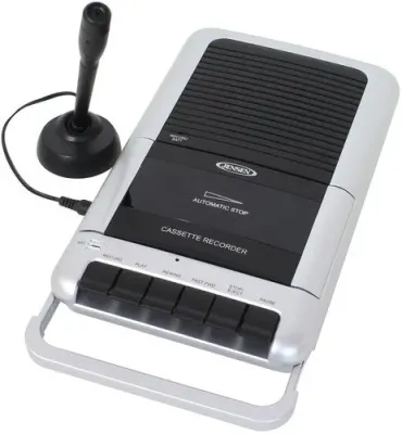 JENSEN JEN-MCR-100 - JENSEN(R) MCR-100 Cassette PlayerRecorder
