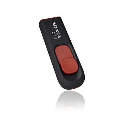 ADATA AC008-32G-RKD - A-DATA 32GB USB 2.0 Flash Drive AC008 - BlackRed