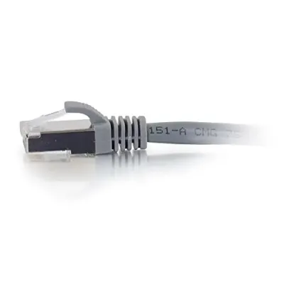 Master Manufacturing Company Inc 00971 - 0.5FT0.15M CAT6A SNAGLESS STP CABLE-GRY