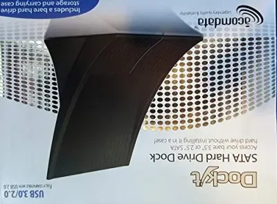 AcomData DOCKITU30P - AcomData USB 3.0 Docking Station for 2.5 and 3.5 Drives