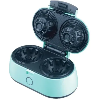 Brentwood TS-1402BL - DBL WAFFLE BOWL MKR BLU