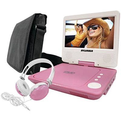 SYLVANIA RA32395 - Sylvania 7" Swivel-screen Portable Dvd Player Bundle (p