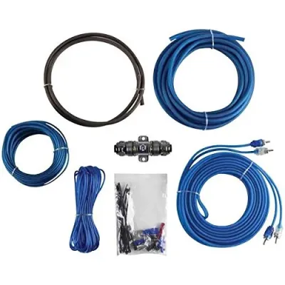 RAPTOR BLASTING SYSTEMS RA49282 - Raptor R2AK8 8 Gauge Amp Installation Kit - Bulk Series