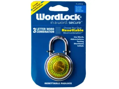 bulk buys KL636 - WordLock Resettable Combination Lock on Clip Strip