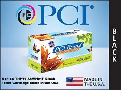 PCI A6WN01F-PCI - PCI USA KONICA-MINOLTA TNP40 A6WN01F BLACK TONER CARTRIDGE 2