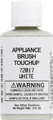 NO LOGO WHL72030 - No Logo 72030 White Appliance Brush-on Touch-up Paint