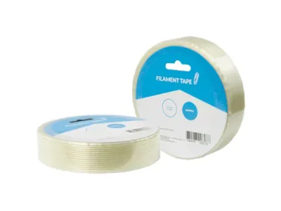 bulk buys CI151 - Heavy-Duty One-Way Filament Packing Tape - 3 Core