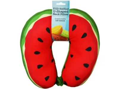bulk buys HC446 - Fruit-Shaped Travel Neck Pillow for Comfort on the Go