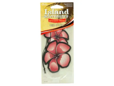 bulk buys EN528 - Strawberry Breeze Island Adventures Flower Air Freshener