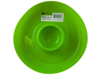 bulk buys HC433 - BPA-Free Plastic Chip and Dip Serving Tray