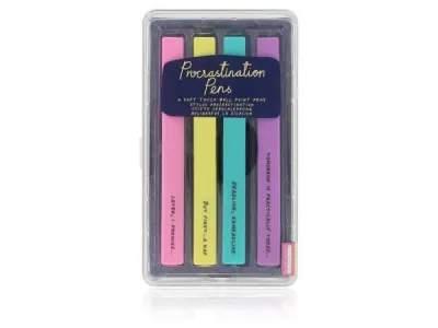 bulk buys BB735 - Procrastination Pens Set - Perfect for Gift Giving