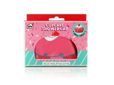 Bulk Buys BB742 - Charming Cupcake Shower Cap for Stylish Hair Protection
