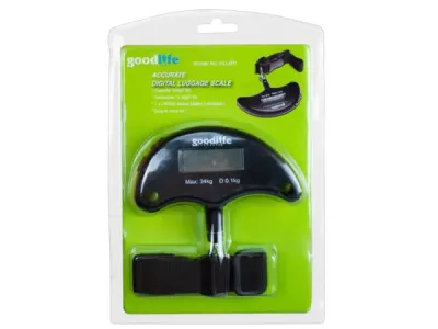 bulk buys FD219 - Digital Luggage Scale - 75lb Capacity with LCD Display