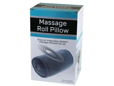 bulk buys GE041 - Vibrating Travel Massage Pillow
