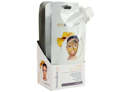 bulk buys BI995 - Luxury Gold Gel Face Mask for Radiant Skin