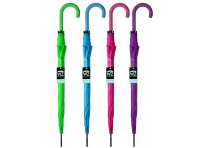 bulk buys GT126 - Collapsible Automatic Open Fashion Umbrella - Colorful Desig