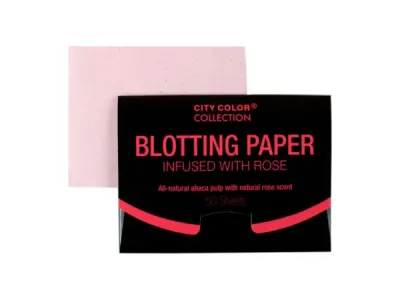 Bulk Buys MK167 - Rose-Infused Blotting Paper in Countertop Display