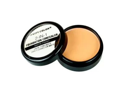 Bulk Buys MK171 - 2-in-1 Foundation and Concealer for Dark Skin Tones