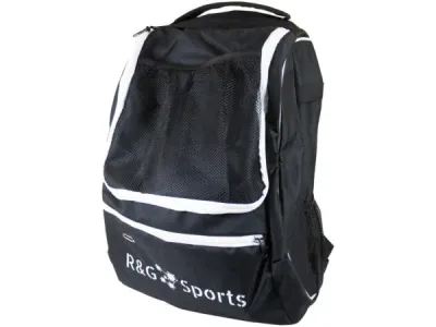 bulk buys DD221 - durable black sports backpack for active lifestyles