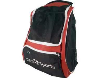 bulk buys DD223 - Stylish Red Sport Backpack for Active Lifestyles