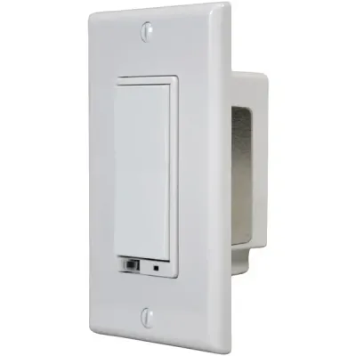 GOCONTROL WD500Z5-1 - GOCONTROL Z-WAVE PLUS WHITE IN-WALL DIMMER SWITCH, 500 WATT 