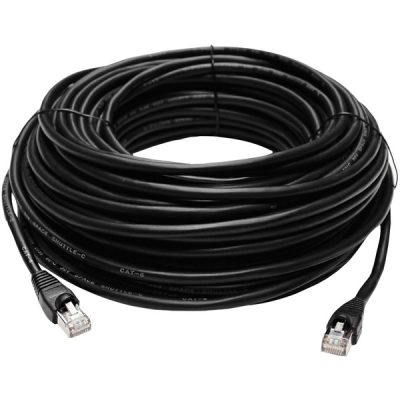 LOREX CBL100C6RXU - Lorex CBL100C6RXU CAT-6 Outdoor Extension Cable, 100ft