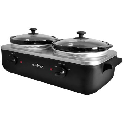 NUTRICHEF AZPKBFWM26 - SLOW COOK FOOD WARMER