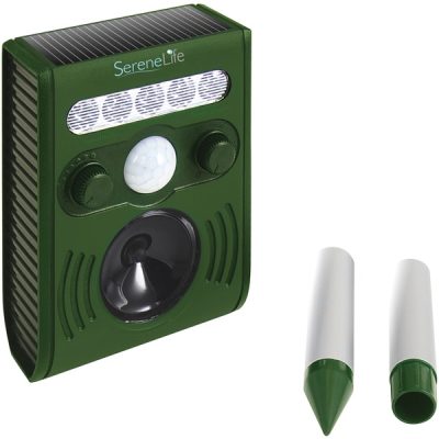 SERENE LIFE RA48657 - Serene Life Solar Power Animal Repeller PYRAZPSLSAR3